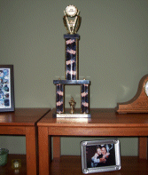 3rd place chicken trophy 3rd place chicken trophy